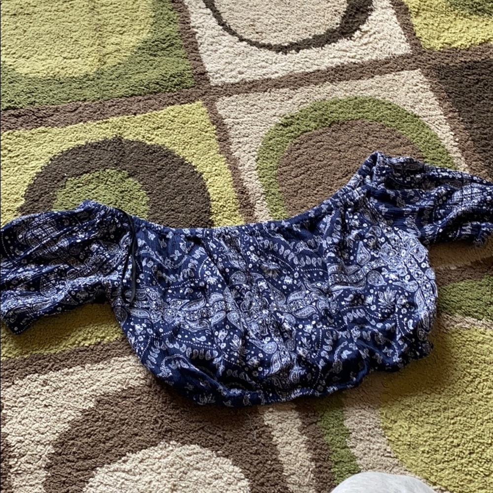 Bandana styled crop top